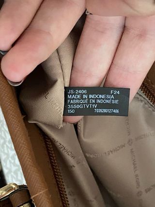 Bolso Michael Kors Beige y Marrón