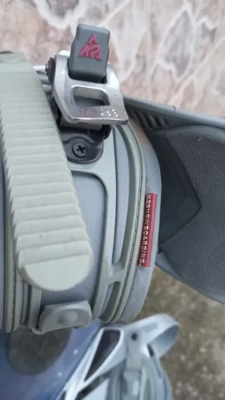 Lote tabla, fijaciones y botas snow mujer