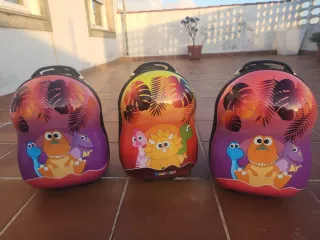 Maleta infantil Dinojitos con ruedas