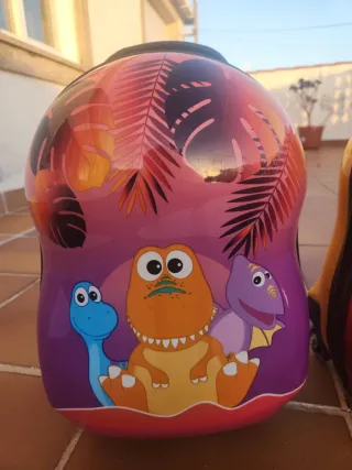 Maleta infantil Dinojitos con ruedas