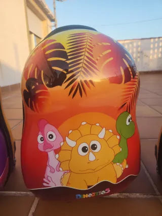 Maleta infantil Dinojitos con ruedas
