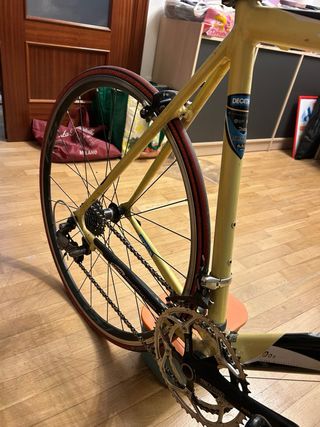 Bicicleta  Azul y Amarilla