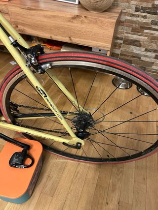 Bicicleta  Azul y Amarilla