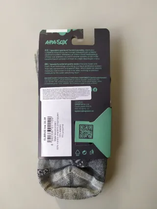 Calzini Elbrus trekking corti con lana merino