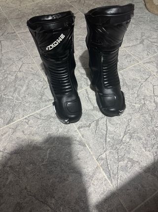 Botas de Moto Negras