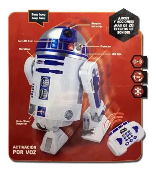 R2D2 Thinkway Control Voz y Mando