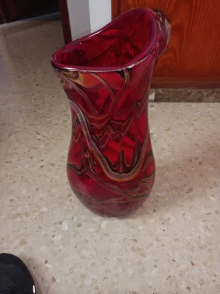 Jarrón de cristal Maldini