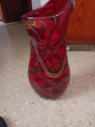 Jarrón de cristal Maldini