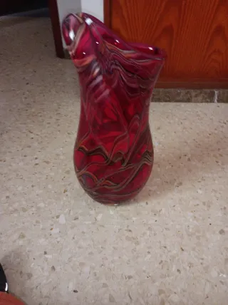 Jarrón de cristal Maldini