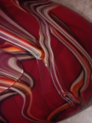 Jarrón de cristal Maldini