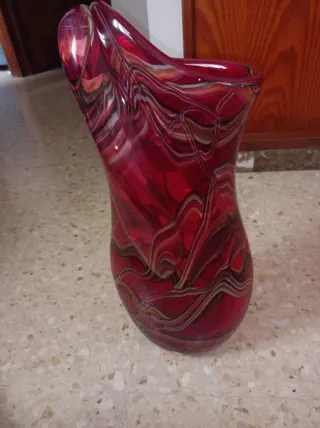 Jarrón de cristal Maldini