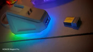 Ratón Gaming RGB Transparente