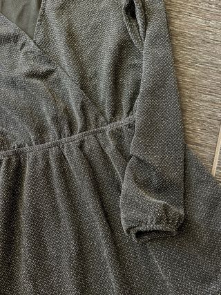 Vestito Terranova nero glitter XS