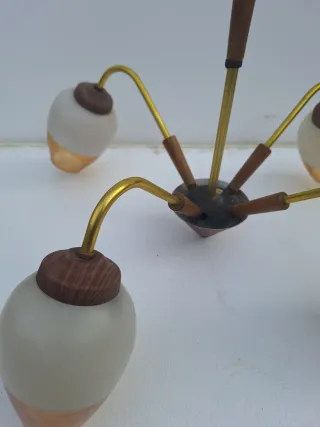 Lámpara colgante retro años 50