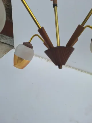 Lámpara colgante retro años 50