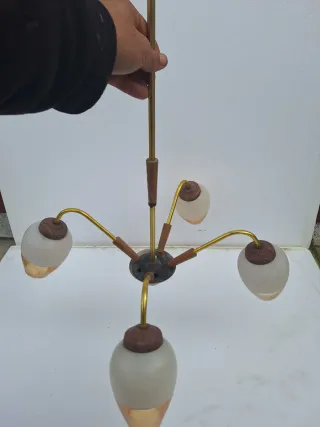 Lámpara colgante retro años 50