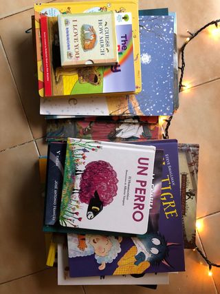21 libros infantiles en inglés y castellano