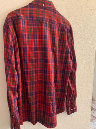 Camisa Gant Cuadros Hillsdale Twill XXL