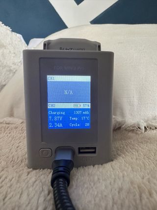Cargador Batería Dron DJI Mini 4 pro y bateria