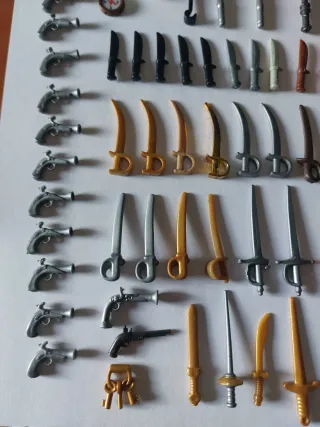 Accesorios Playmobil: Armas y Pistolas