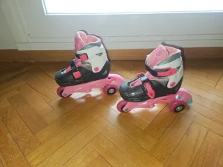 Patines en línea niña IMAGINARIUM Talla 30-33 Rosa