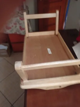 Vassoio portatutto in legno