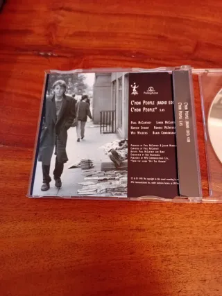 Beatles CD Single Paul McCartney C'mon People prom