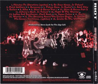 Riot – Live In Japan Digi CD Enhanced Judas Priest