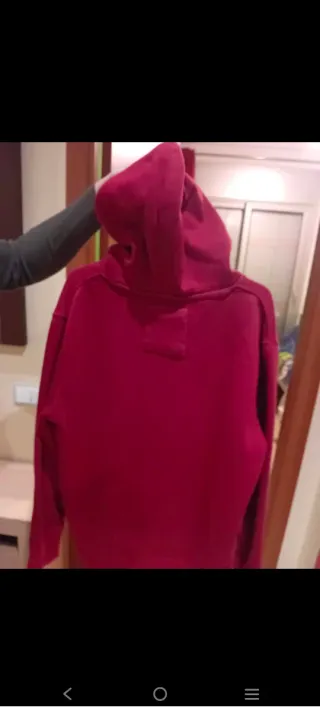 Sudadera Pull&Bear Roja