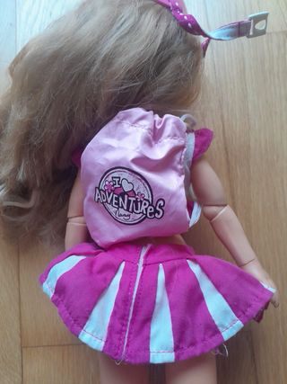 Nancy patinadora con accesorios