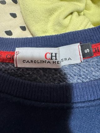 Sudadera CH Carolina Herrera Azul Roja