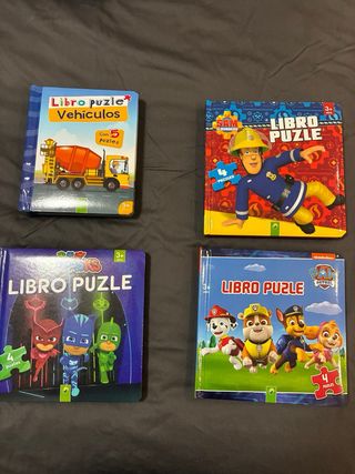 Lote de 10 puzzles infantiles