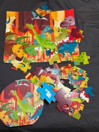 Lote de 10 puzzles infantiles