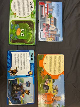 Lote de 10 puzzles infantiles