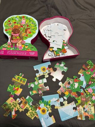 Lote de 10 puzzles infantiles