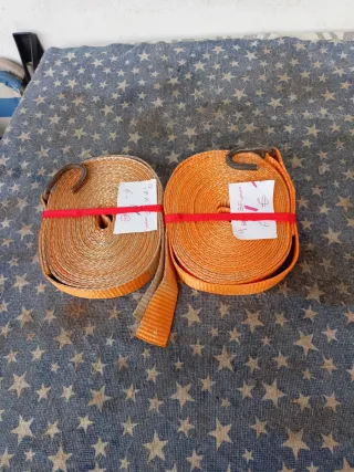 2 eslingas de amarre sin carraca
