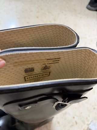 Botas Hunter Negras Talla 38