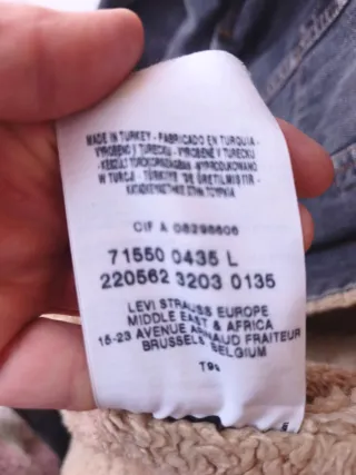 Cazadora vaquera Levis