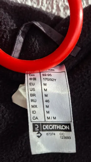 Chaqueta Quechua Mujer Gris y Negra