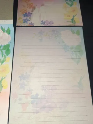 Portada y carta Perfumada Sunny