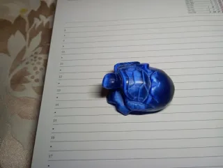 Miniatura tartaruga blu in pietra