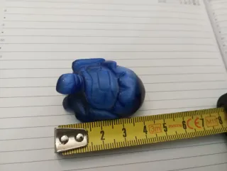 Miniatura tartaruga blu in pietra