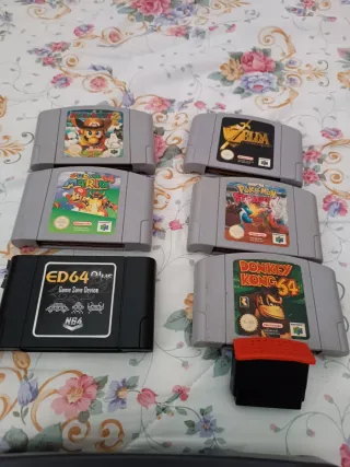 Nintendo 64 + 5 juegos + Expansion Pack