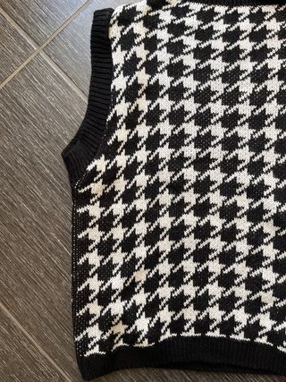 Maglioncino collo alto pied de poule