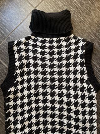 Maglioncino collo alto pied de poule