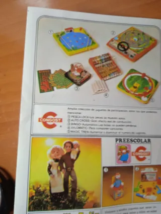 catálogo juguetes big gym de congost 1978