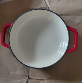 Cazuela Hierro Fundido Roja.