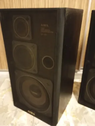 Pareja Altavoces Aiwa SX-005 Negros