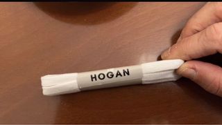 Lacci per scarpe Hogan Bianchi