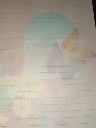 Portada y carta Perfumada Sunny